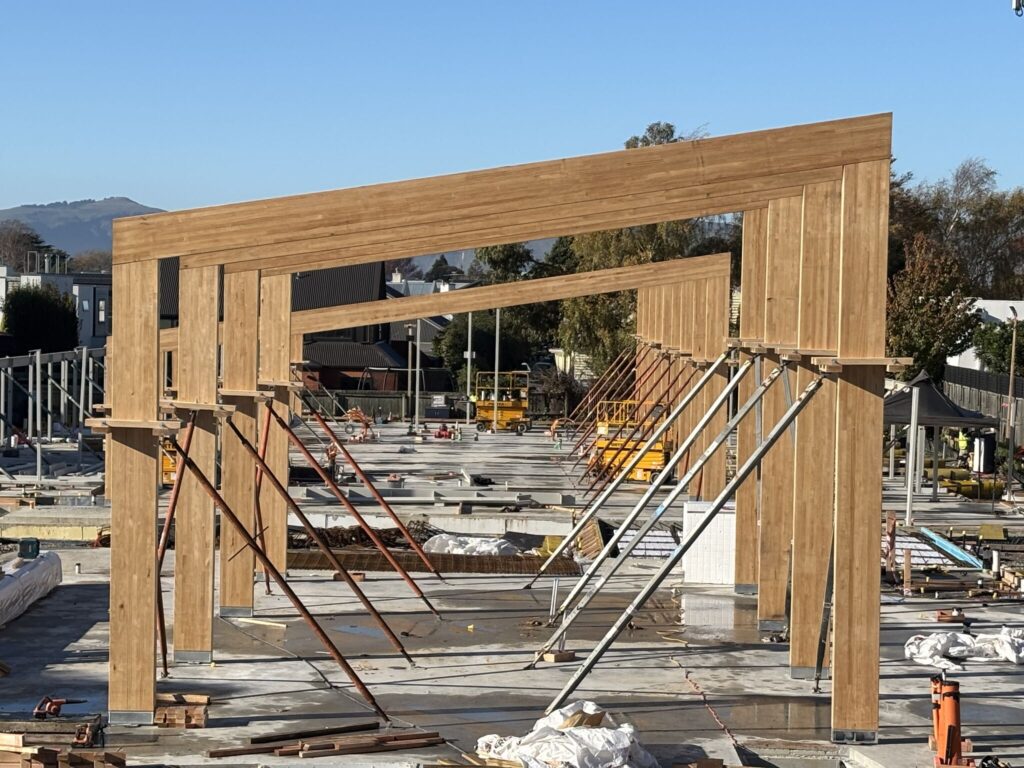 Glulam Timber Structure Aye Build Queenstown